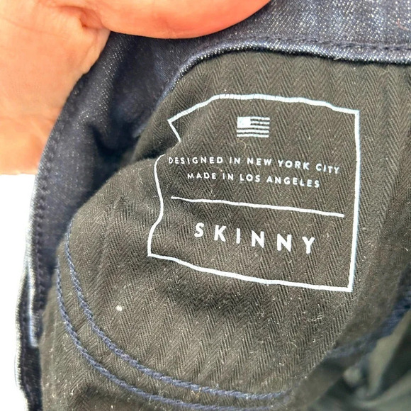 AYR Skinny Dark Wash Whiskered Jeans Denim‎ Size 29 - Picture 10 of 10